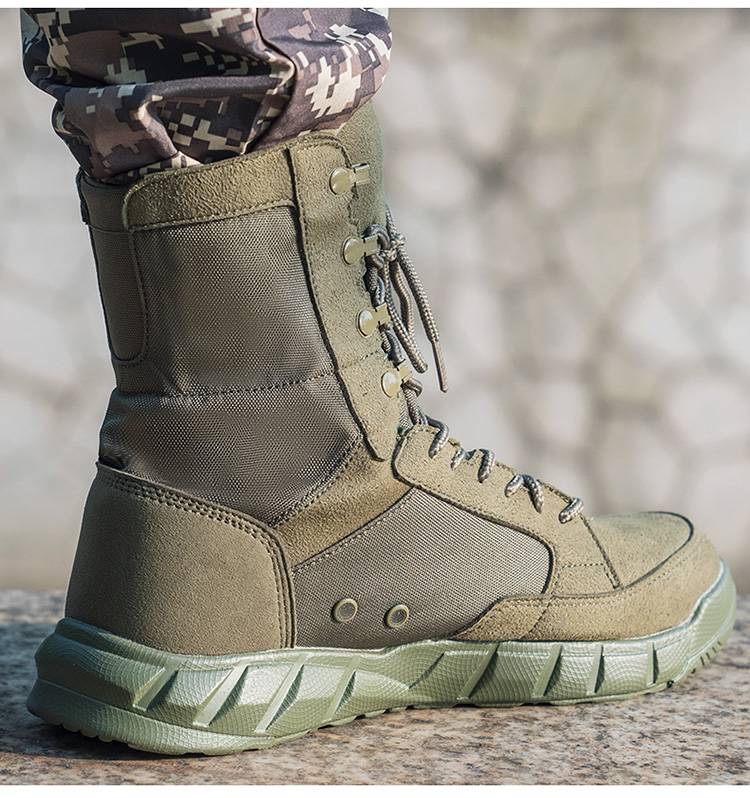Professionele Militaire Laarzen Voor Mannen Speciale Kracht Leather Army Green Combat Laarzen Heren Outdoor Leger Enkellaarsjes Professionele Militaire Laarzen Voor Mannen Speciale Kracht Leather Army Green Combat Laarzen Heren Outdoor Leger Enkellaarsjes