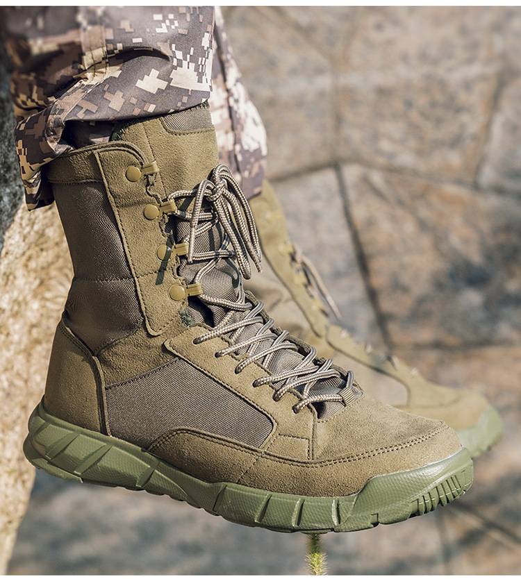 Professionele Militaire Laarzen Voor Mannen Speciale Kracht Leather Army Green Combat Laarzen Heren Outdoor Leger Enkellaarsjes Professionele Militaire Laarzen Voor Mannen Speciale Kracht Leather Army Green Combat Laarzen Heren Outdoor Leger Enkellaarsjes