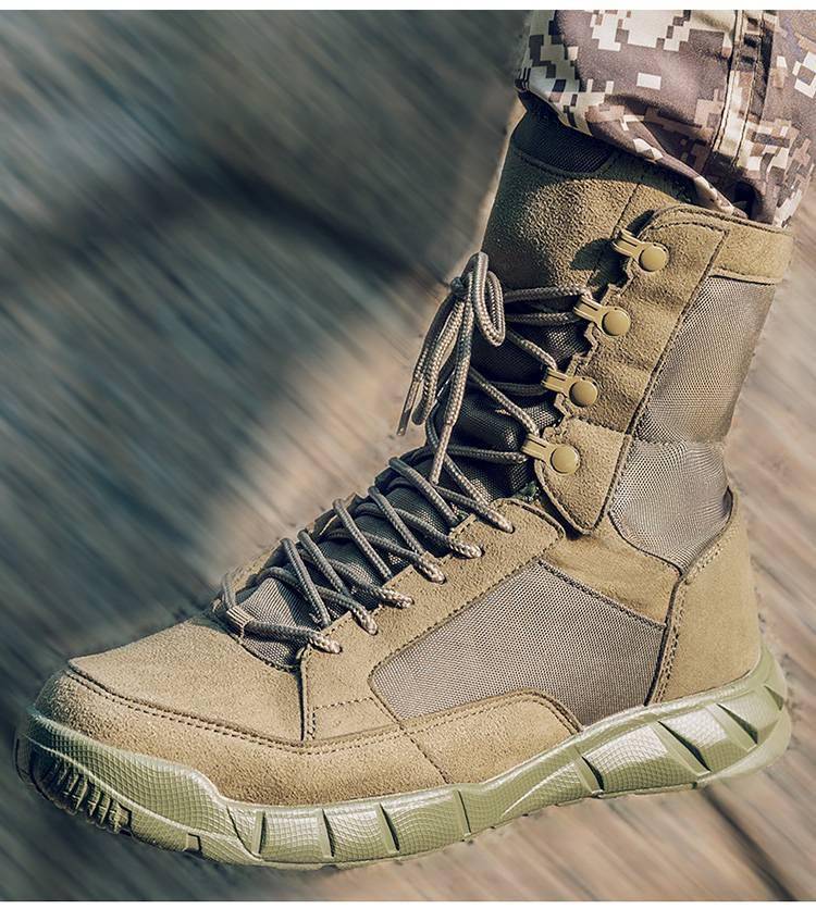 Professionele Militaire Laarzen Voor Mannen Speciale Kracht Leather Army Green Combat Laarzen Heren Outdoor Leger Enkellaarsjes Professionele Militaire Laarzen Voor Mannen Speciale Kracht Leather Army Green Combat Laarzen Heren Outdoor Leger Enkellaarsjes
